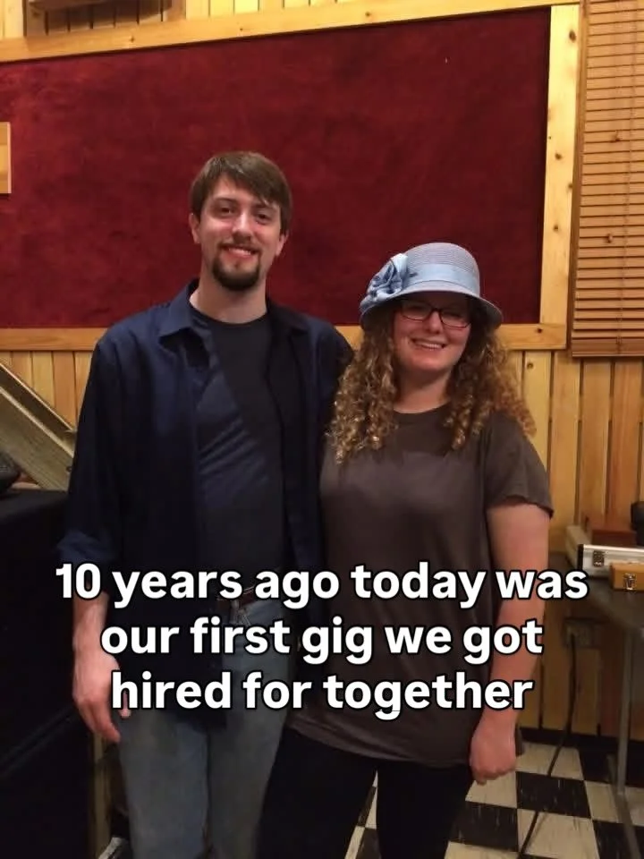 Celebrating ten years of working together in music 🎶 

&hellip;
#giggingmusician #makingmusic #bostonmusician