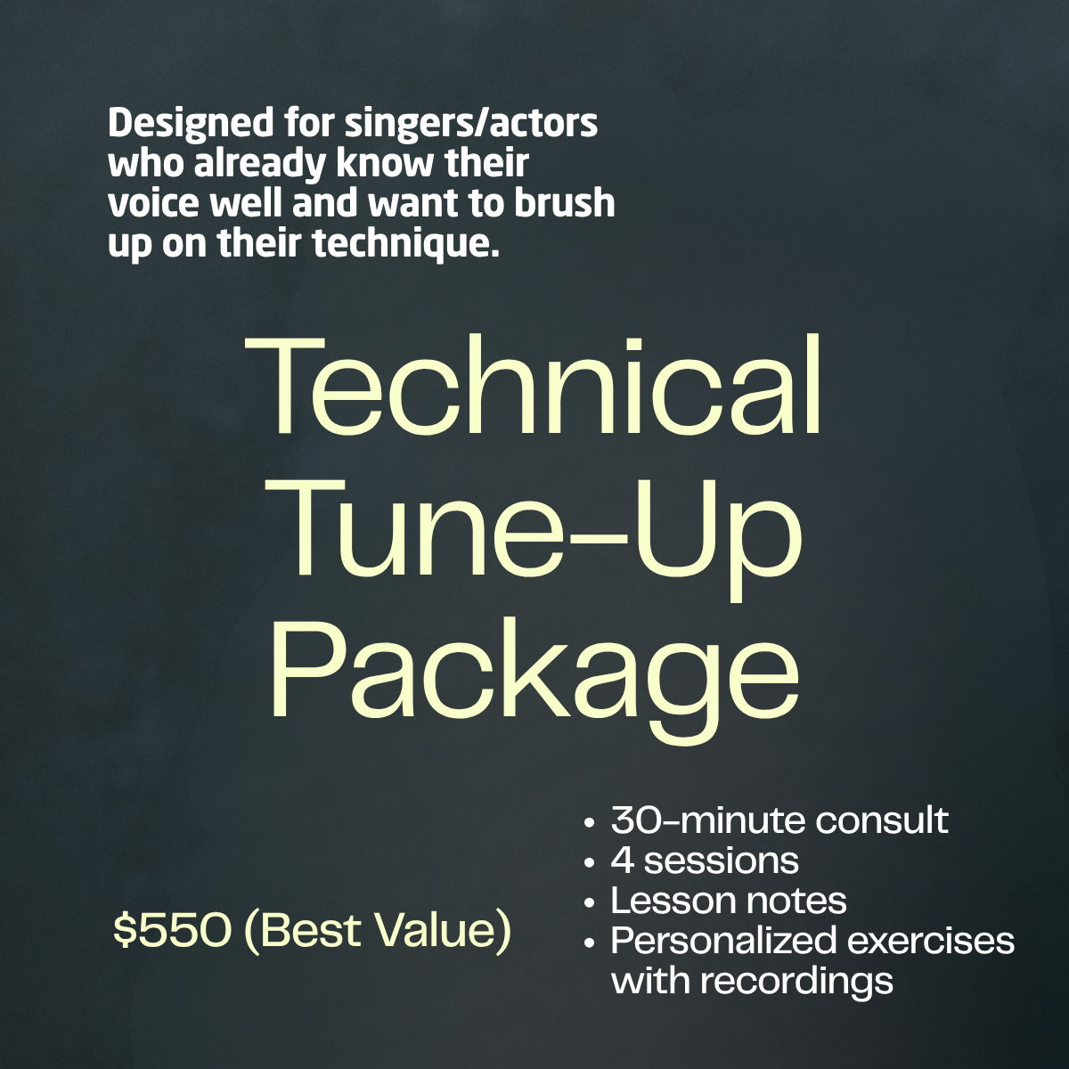 Technical Tune-Up Package