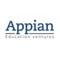 "Appian Education Ventures" logo in blue text