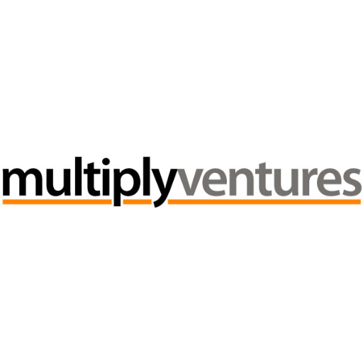 Multiply Ventures logo with text in black and gray