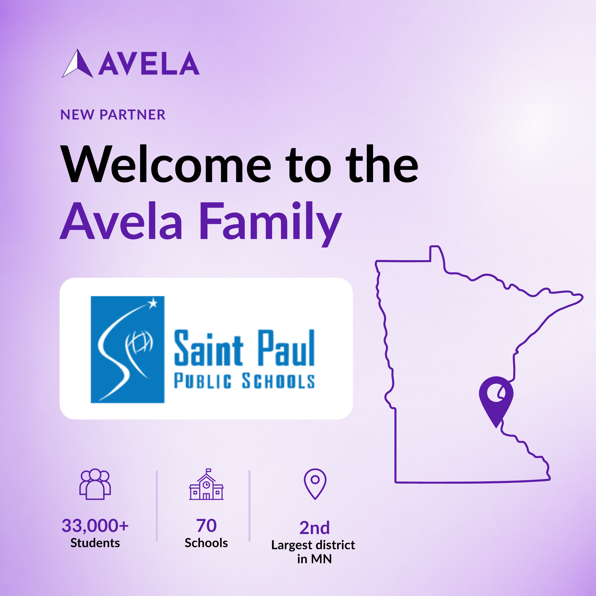 Saint Paul Public Schools Selects Avela to Simplify School Choice and Power Real-Time Enrollment Capacity