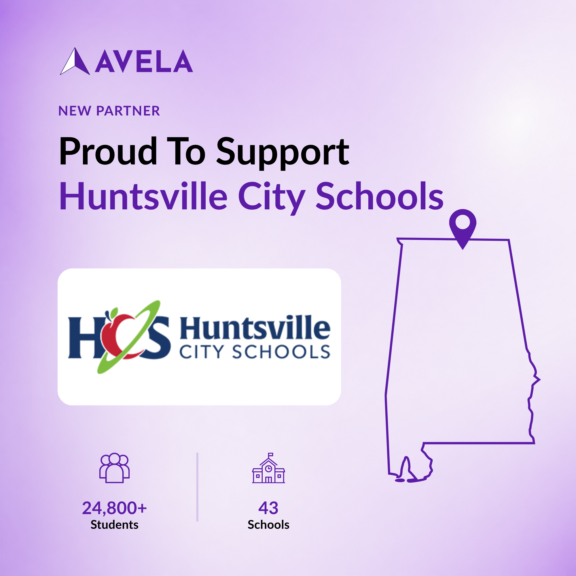 Huntsville City Schools Selects Avela to Modernize Application and Lottery Management for Its Magnet Programs