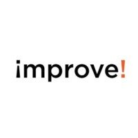 "improve" text with exclamation point logo