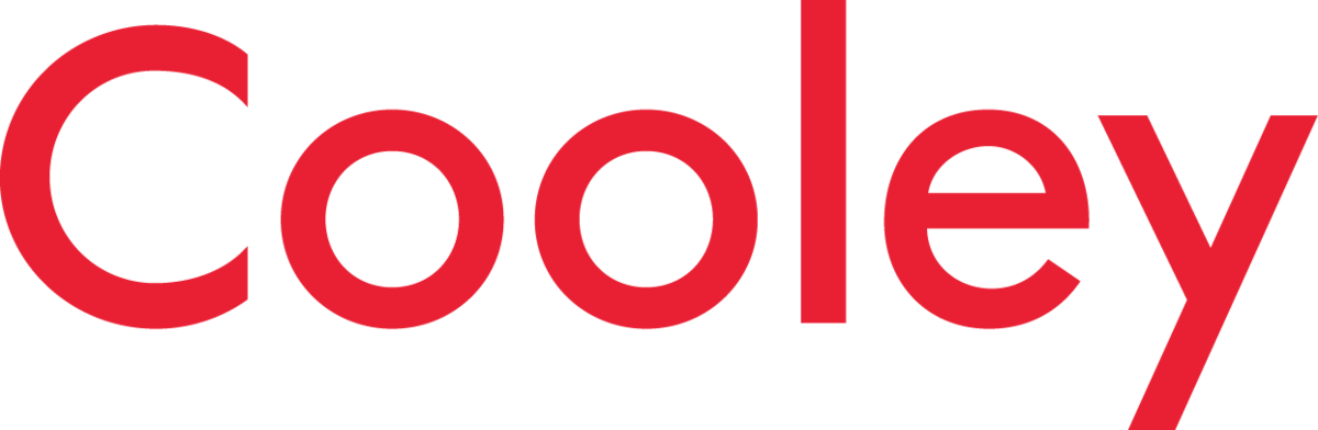 Cooley logo in red text