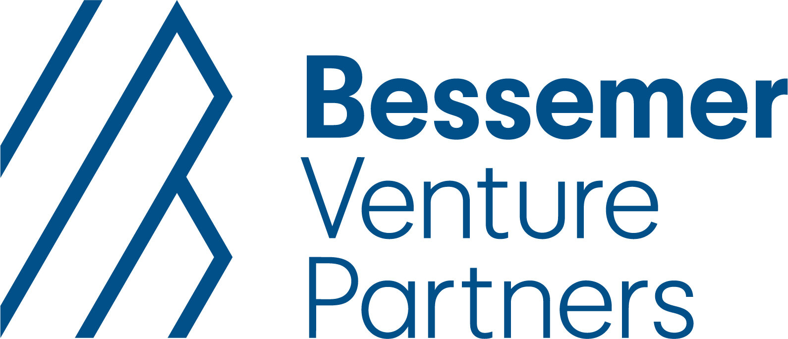 Bessemer Venture Partners logo with abstract geometric design.