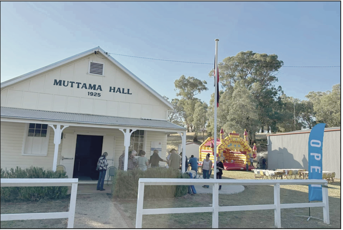Muttama Hall Time Capsule Sealing Ceremony