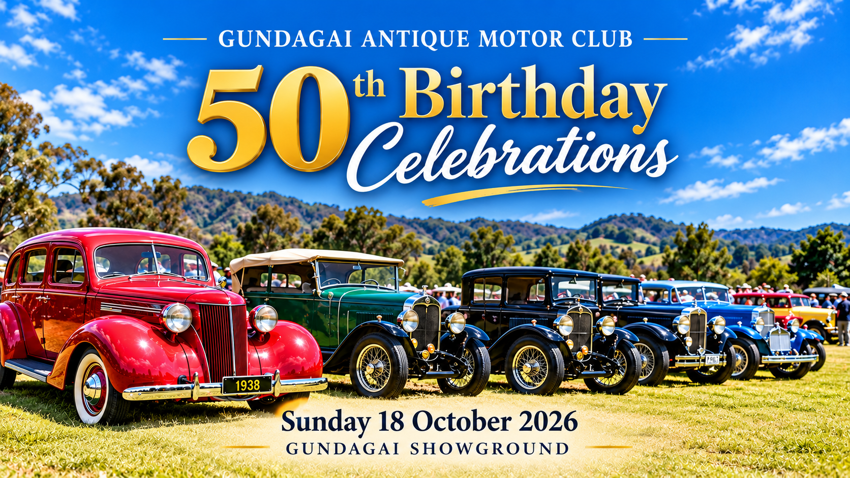 Gundagai Antique Motor Club 50th Birthday Celebrations