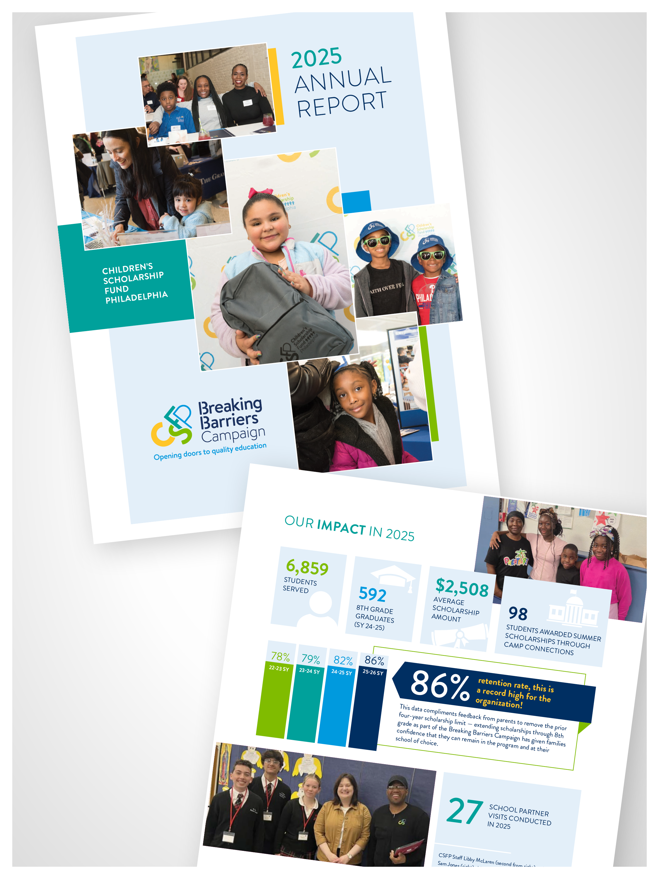 Children's Scholarship Fund Philadelphia | Annual Report