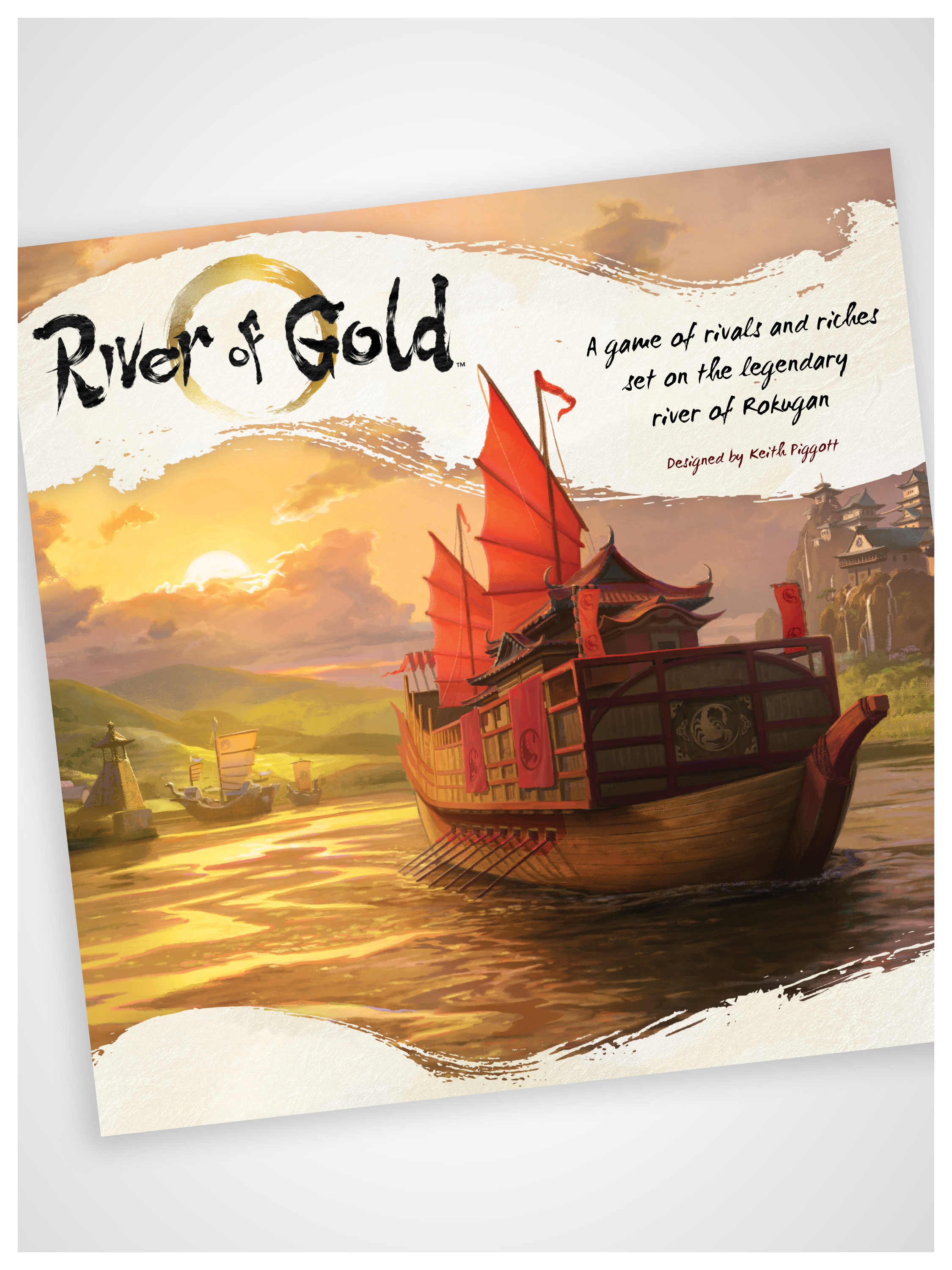 River of Gold | Art direction, game and packaging design