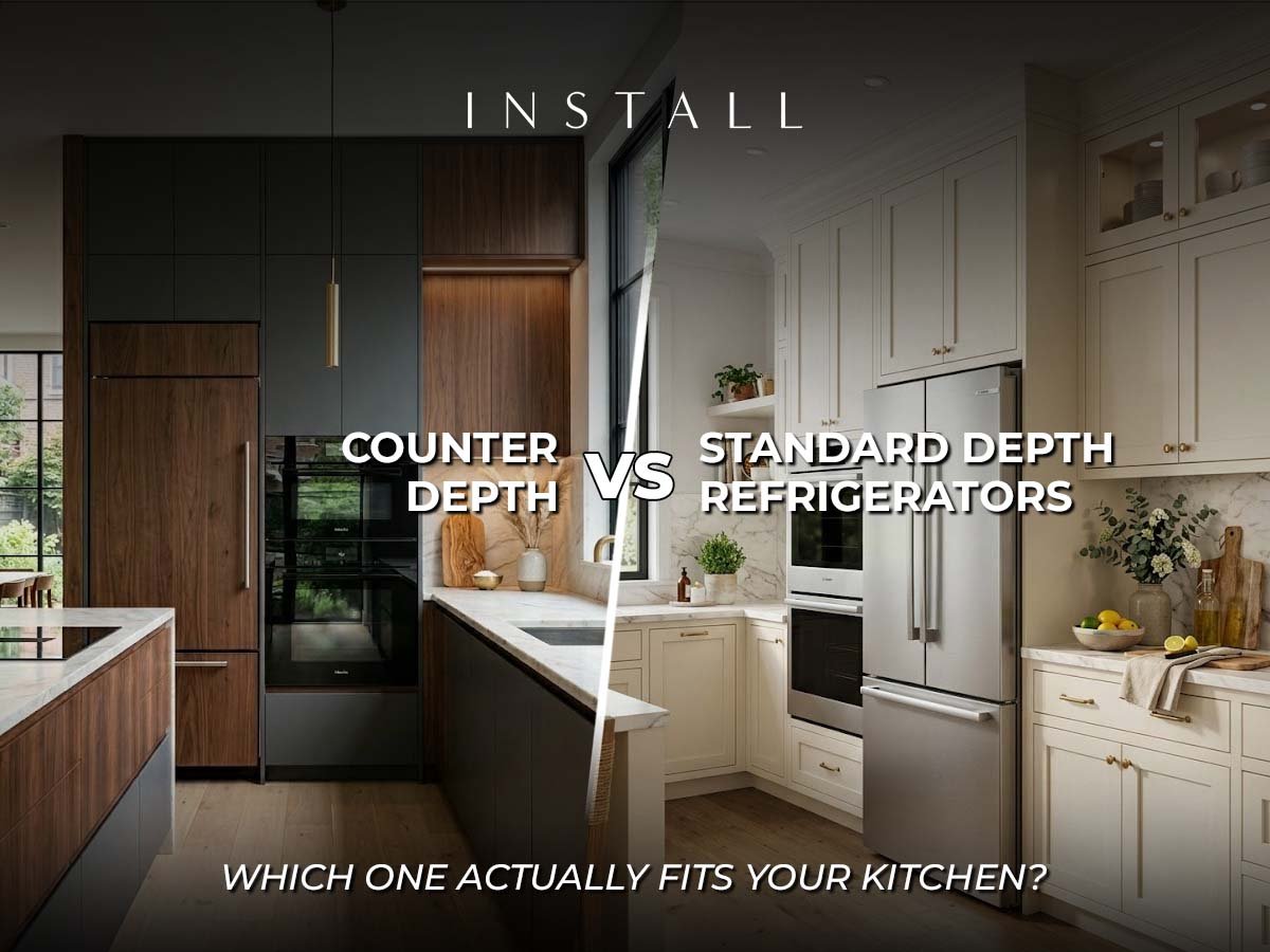 Counter Depth vs Standard Depth Refrigerators: Which One Actually Fits Your Kitchen?