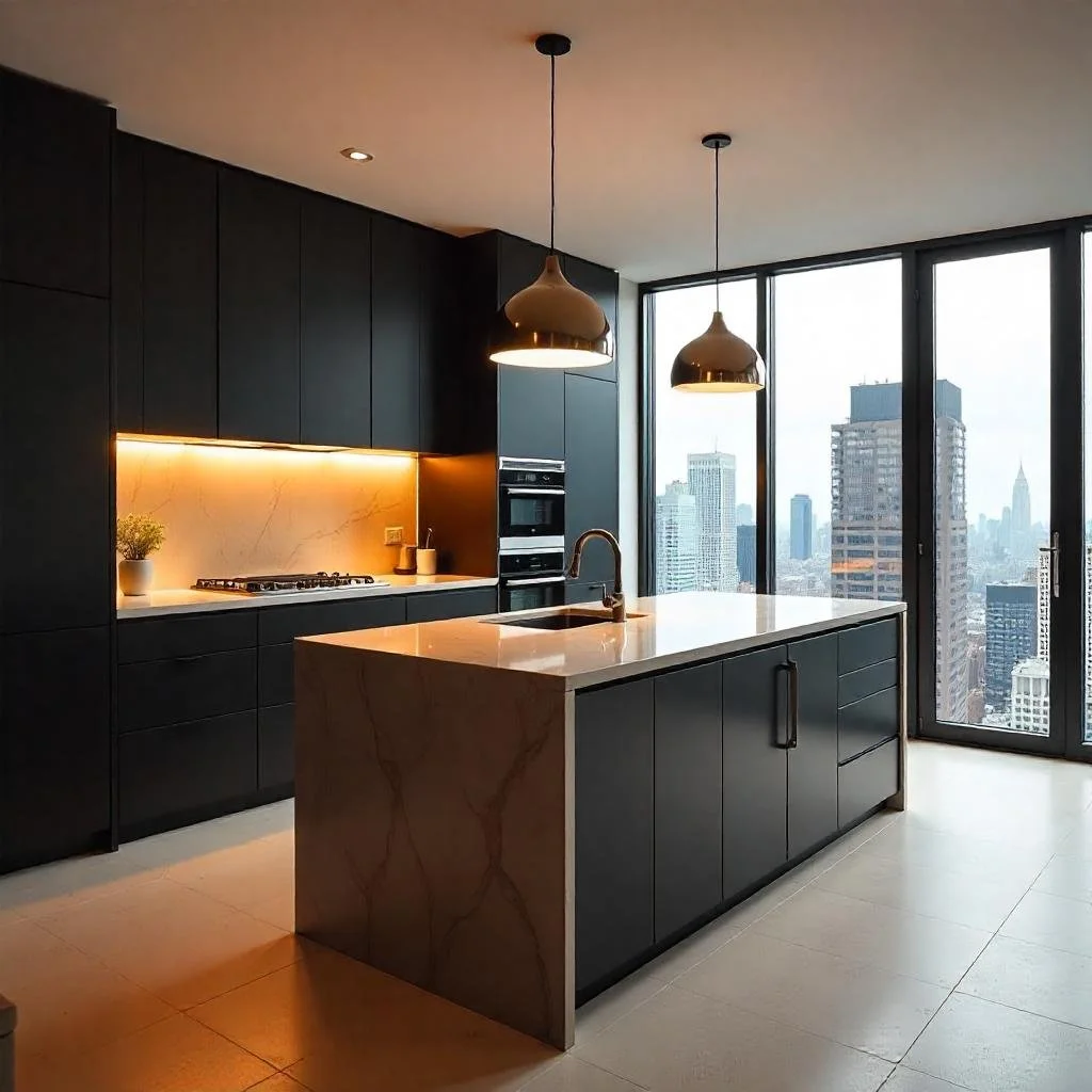 Stylish Kitchen Island Cabinets | Custom Designs NYC & Brooklyn Install ...