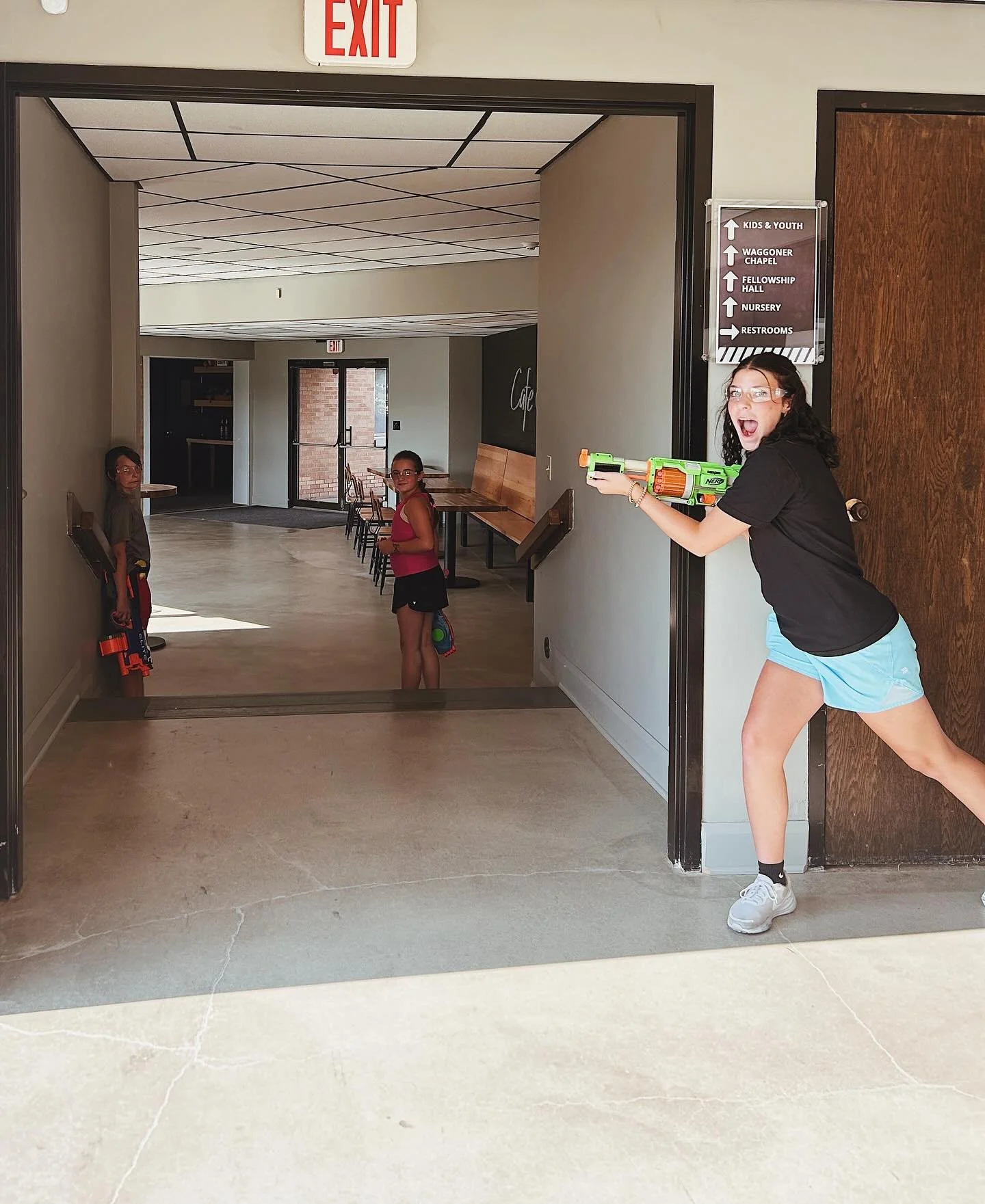 we had a blast at our nerf war last night!!! 🔫