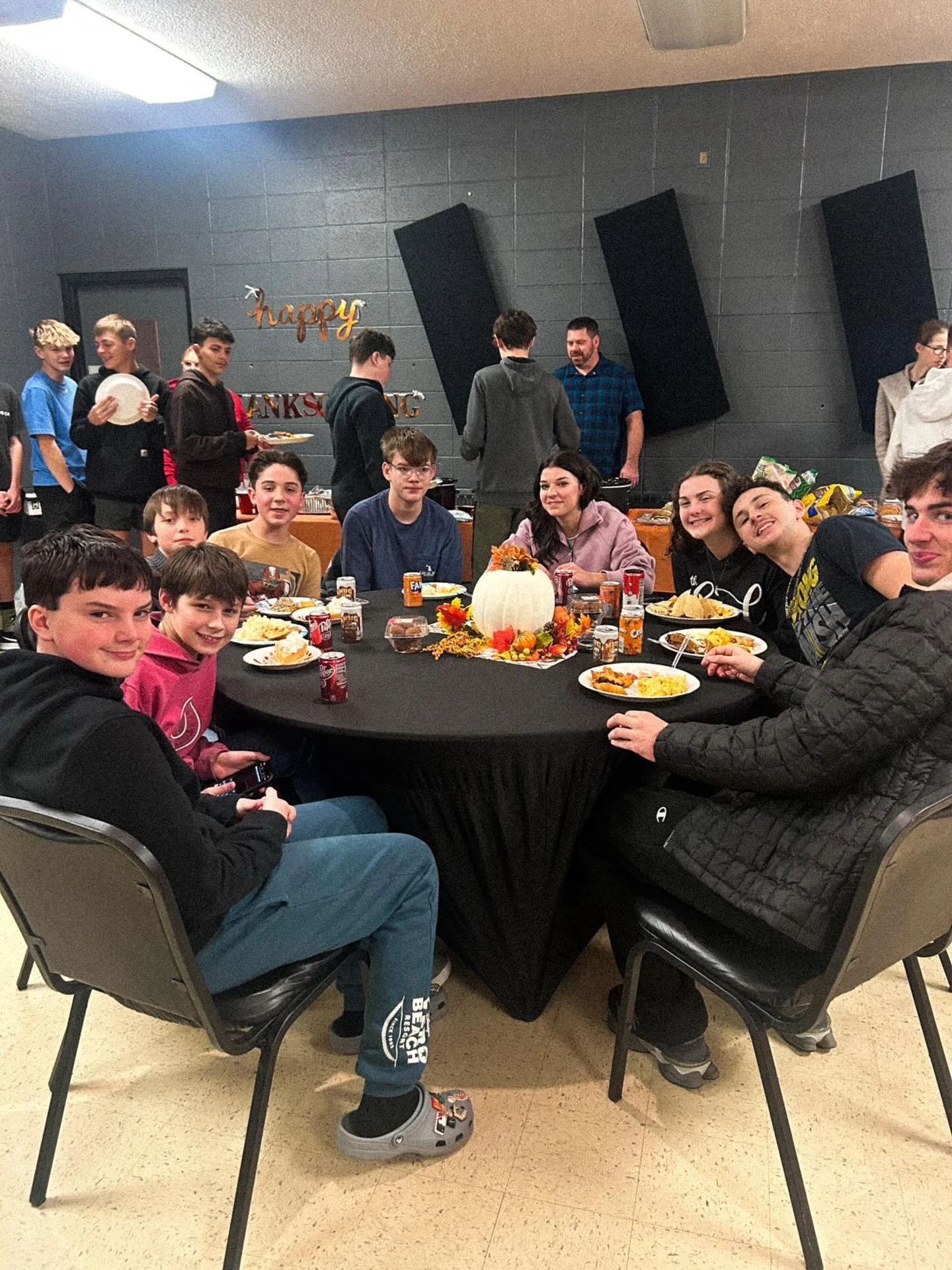 Friendsgiving was so fun last night! We will see you this week for midweek, reach &amp; youth service!

&ldquo;Give thanks to the Lord, for he is good! His faithful love endures forever.&rdquo; Psalms‬ ‭107‬:‭1‬