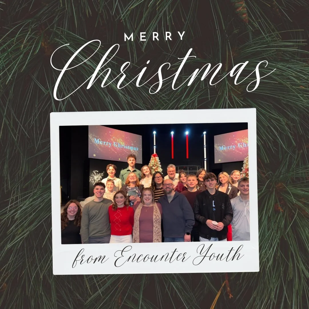 Merry Christmas from some of the Encounter youth fam!