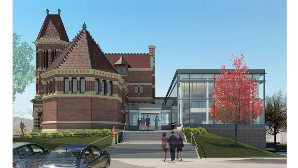 Woburn Public Library with cbt