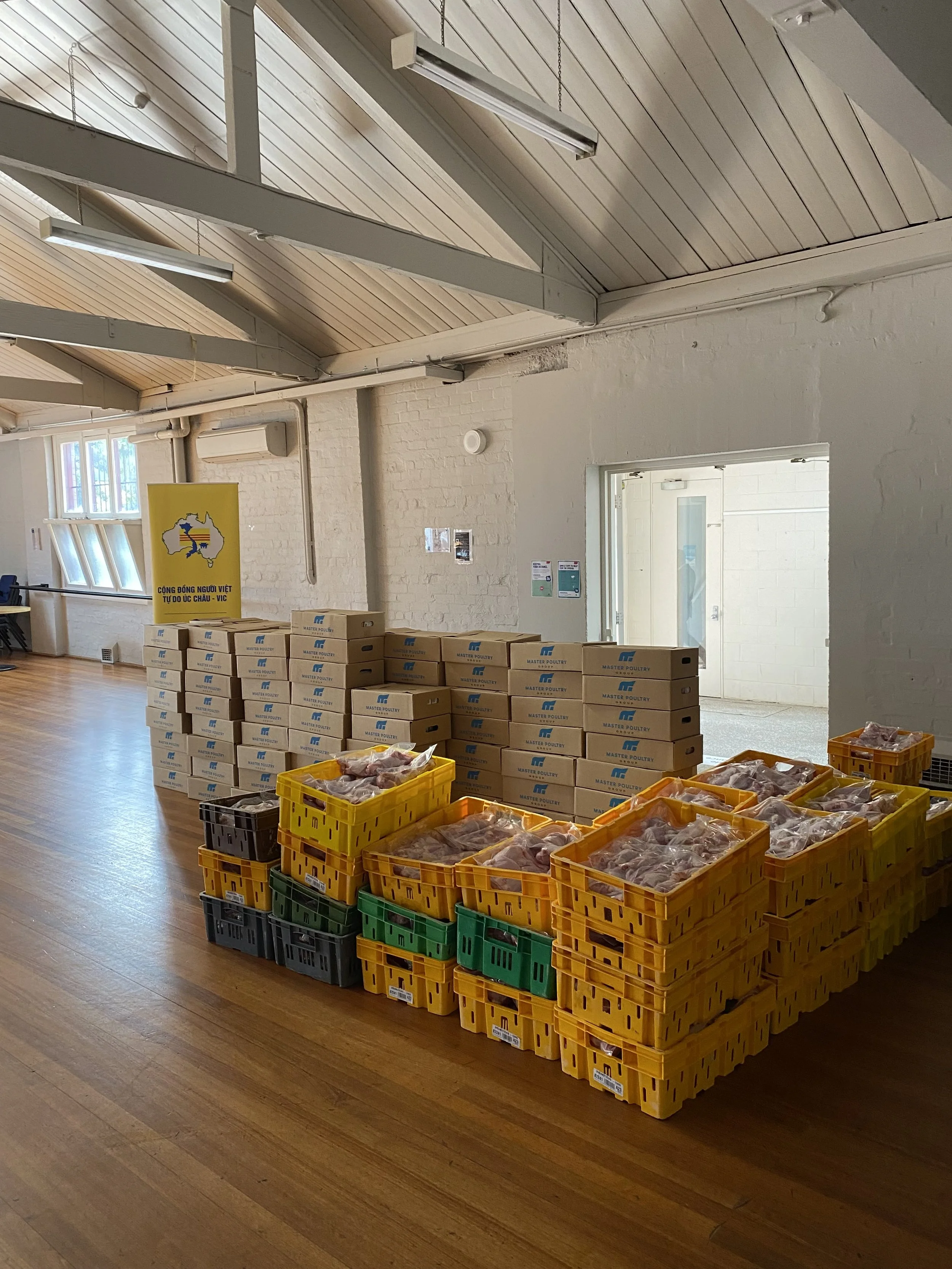 COVID outreach at the Flemington and Kensington public housing towers. 