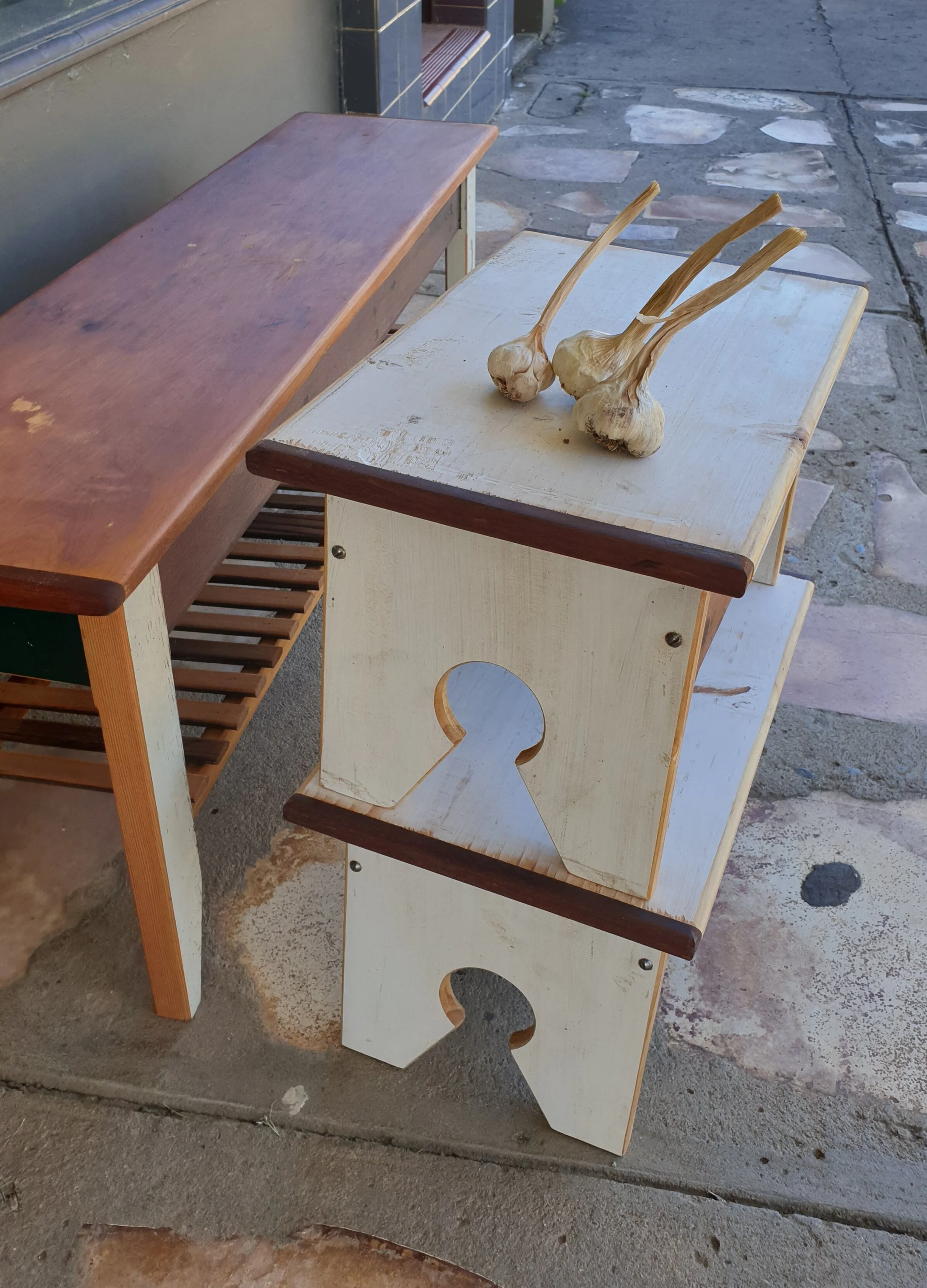 #939 side tables or bedsides; $160 each