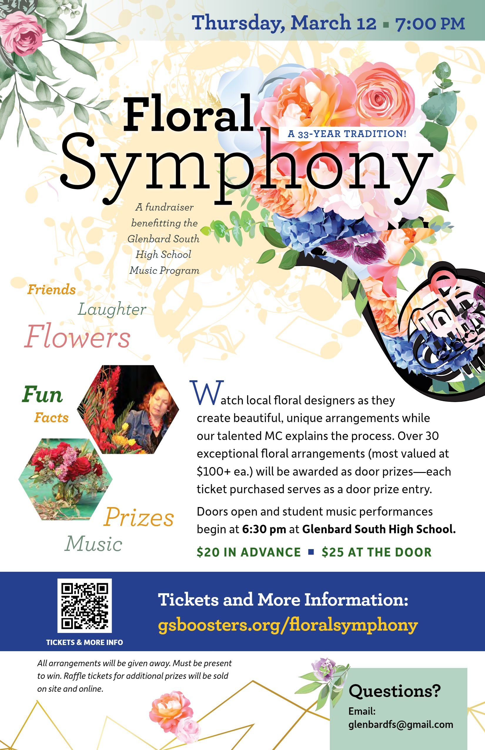 Floral Symphony Single Ticket