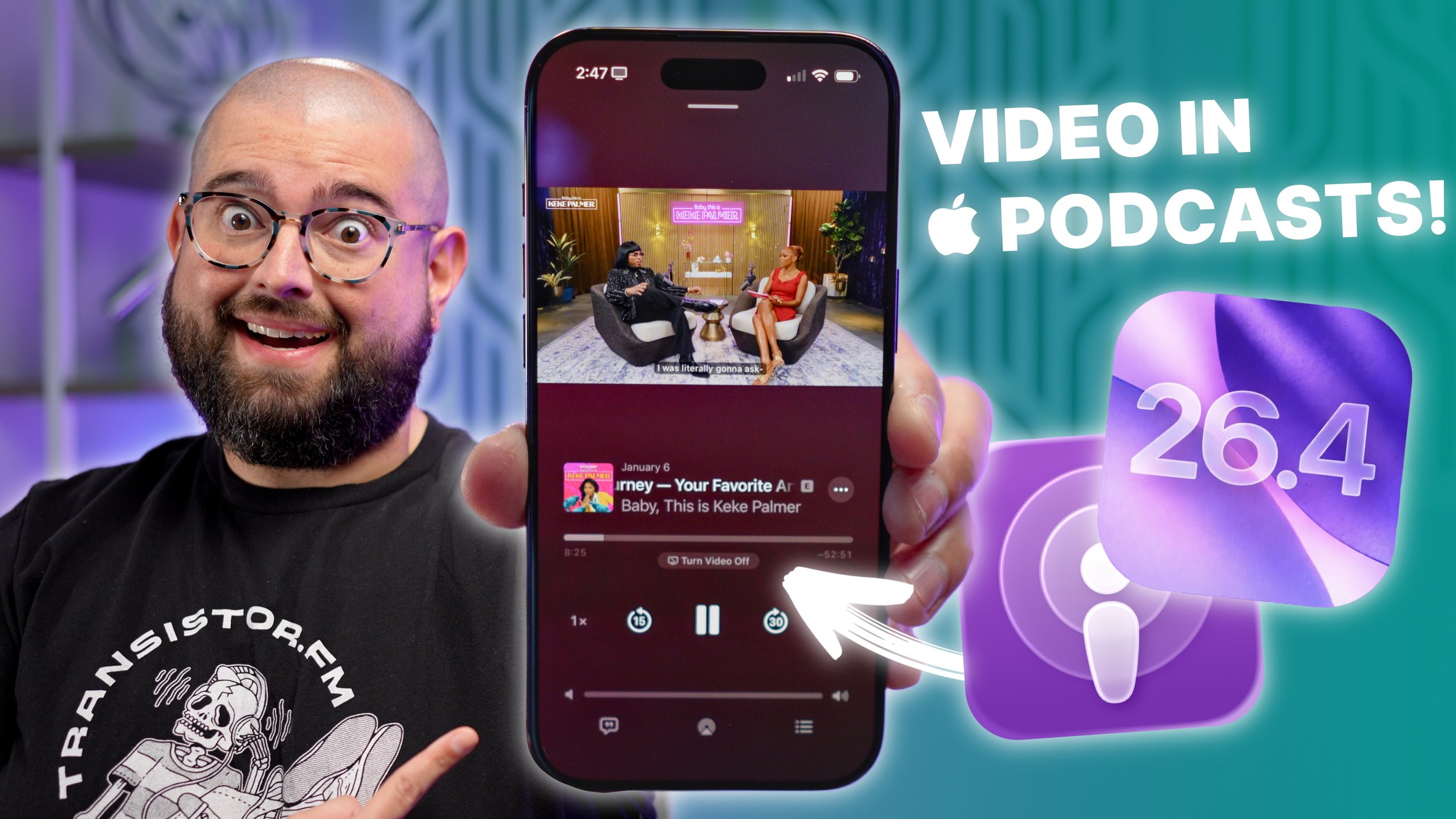 Apple Podcasts is Taking on YouTube with iOS 26.4