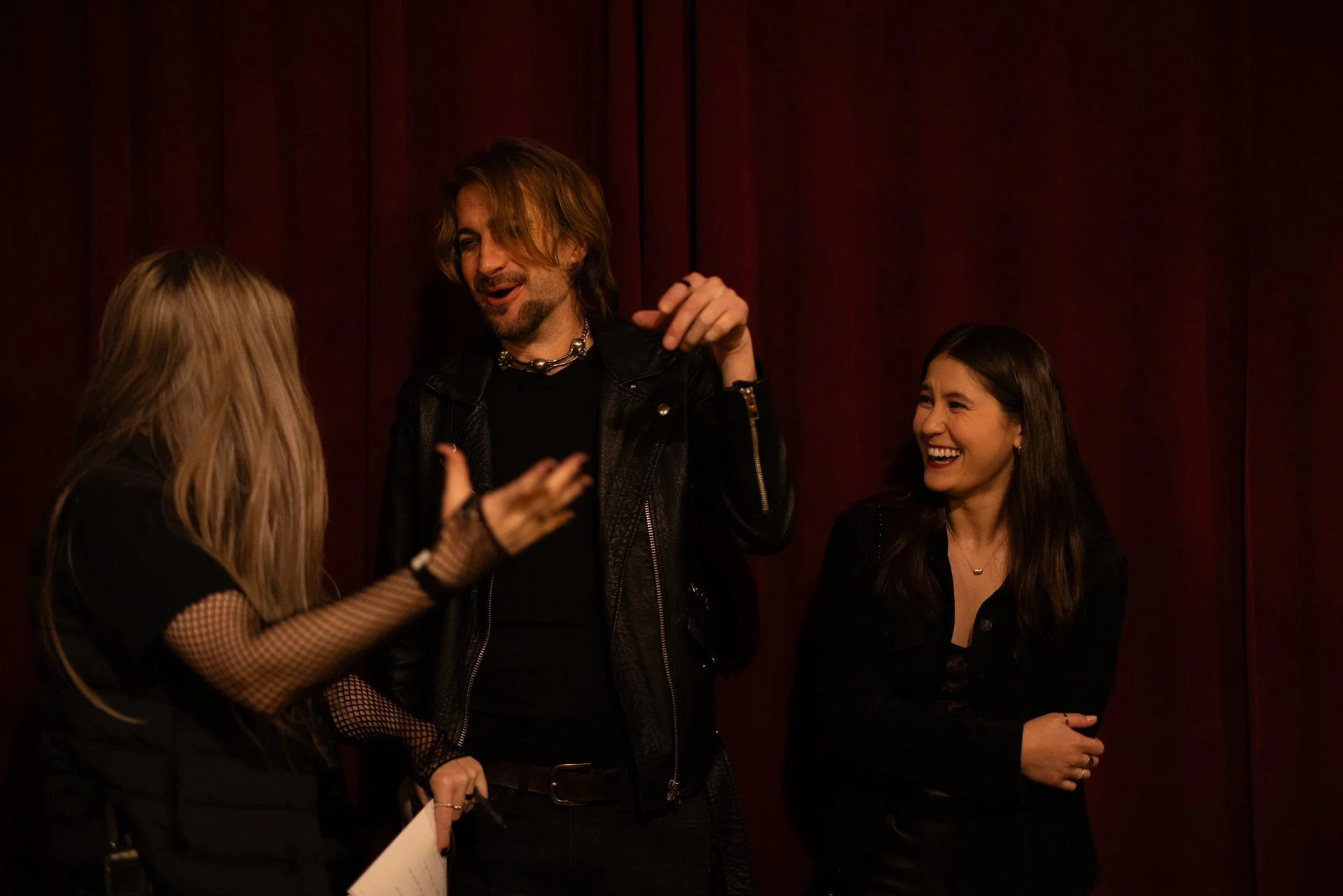 Blocking with Dane and Lily