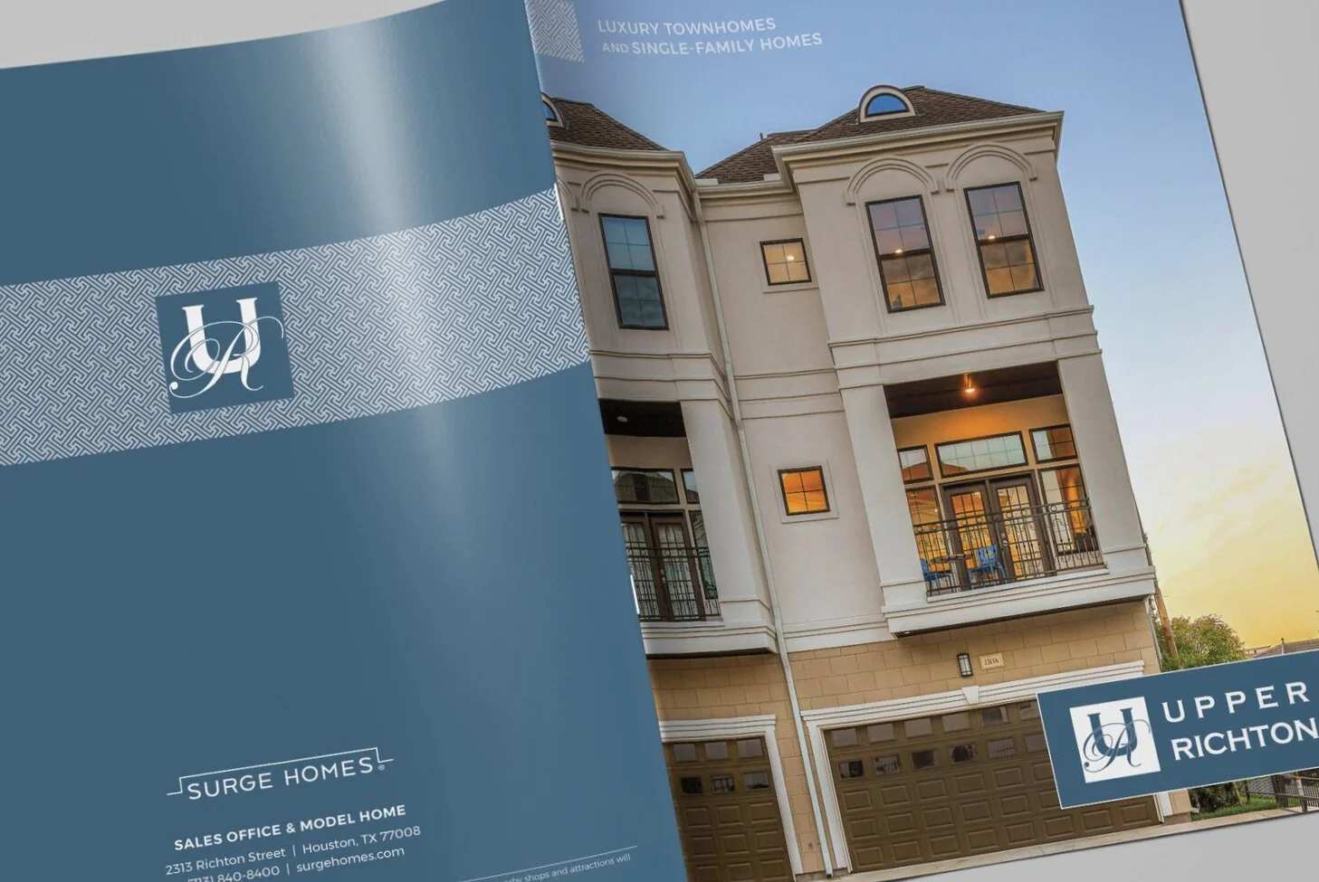 Surge Homes: Brochure Design
