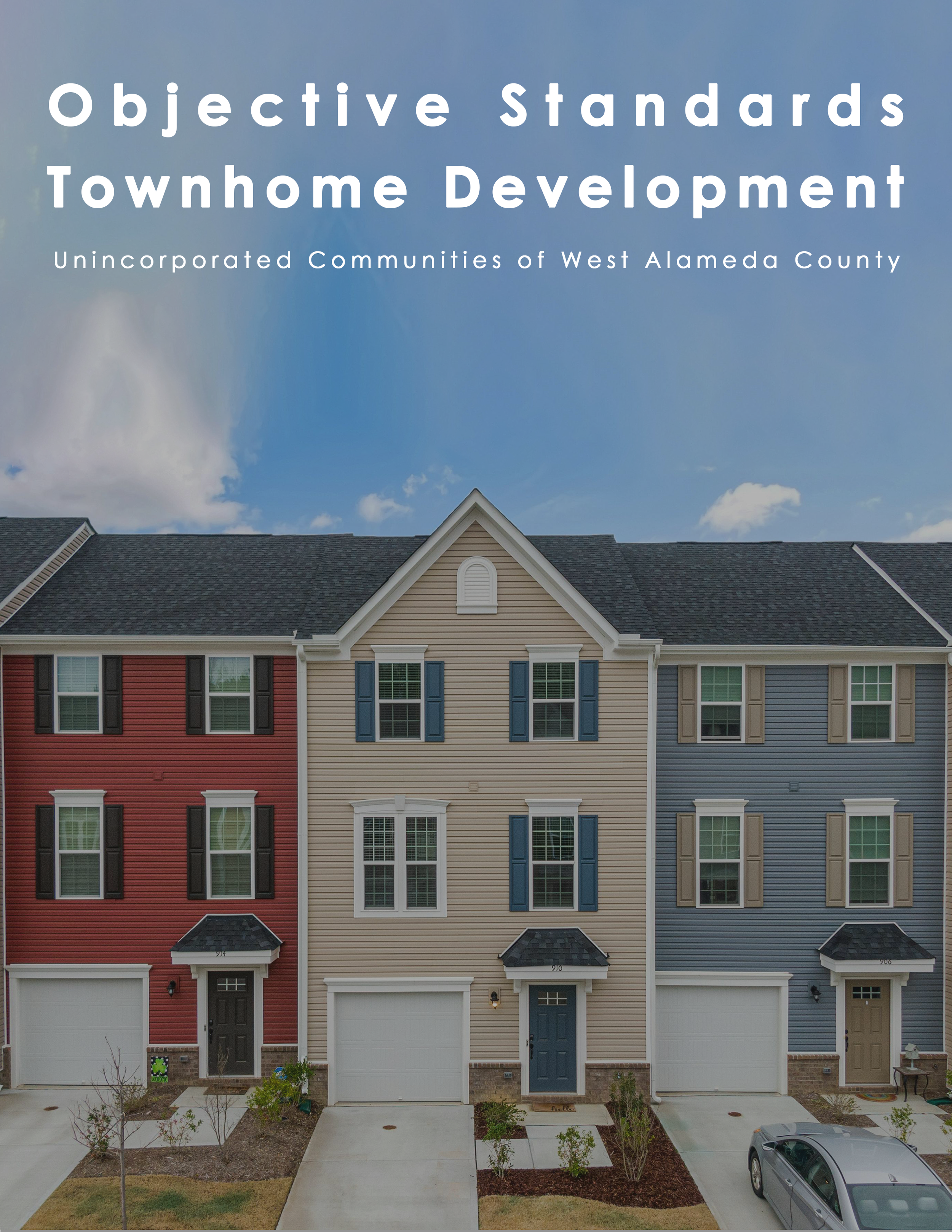 Objective Standards for Townhome Development