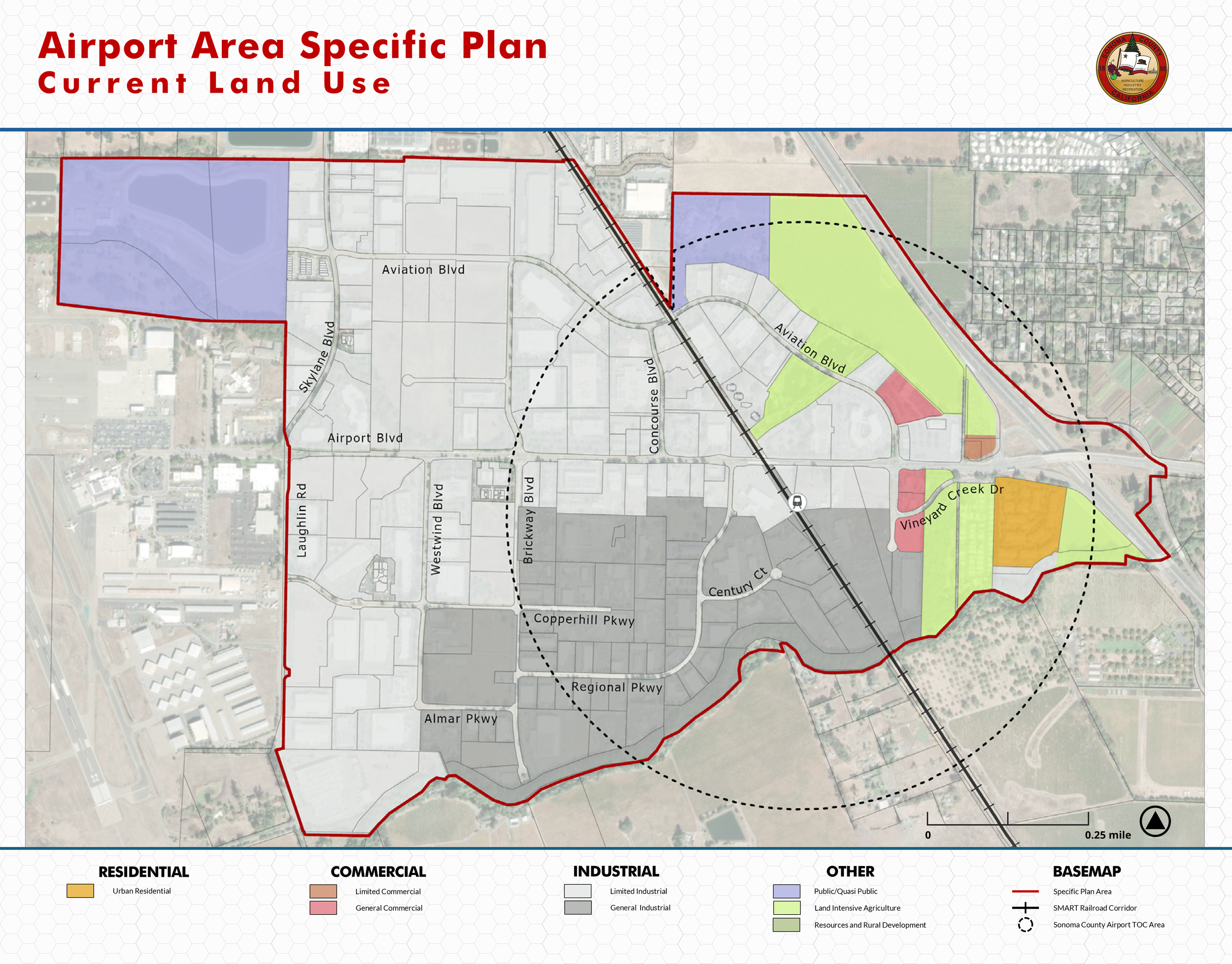 Airport Area Specific Plan Current LU