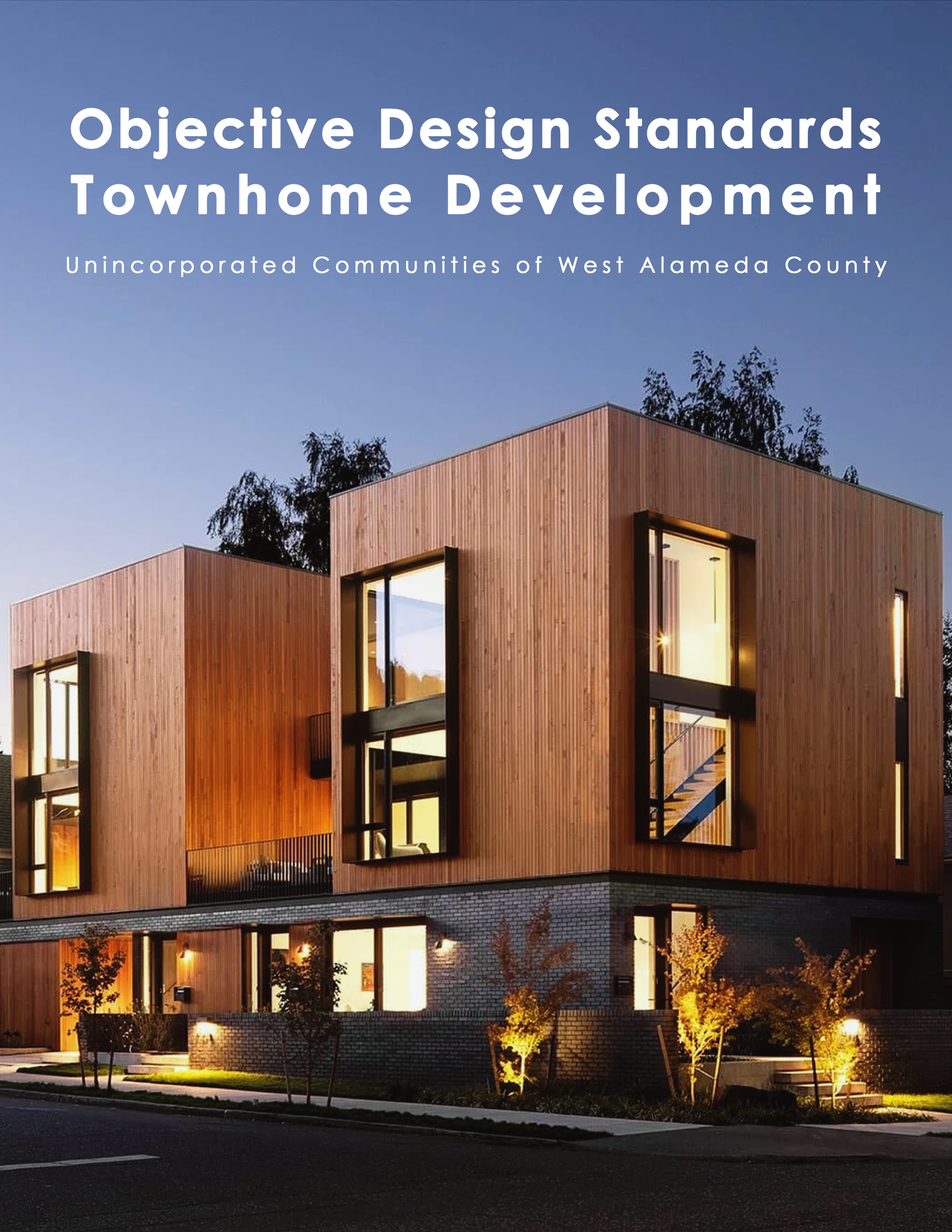 Objective Design Standards for Townhome Development