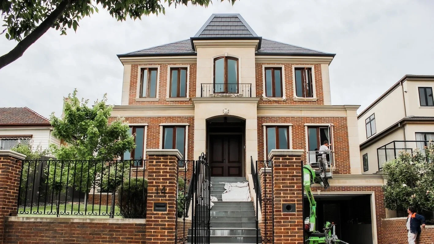 This grand 3 storey home in Balwyn was in need of bringing the timber windows back to life. With some extensive sanding and preparation and 3 coat application of Cutek CD50 the windows are once again looking magnificent and well maintained. 