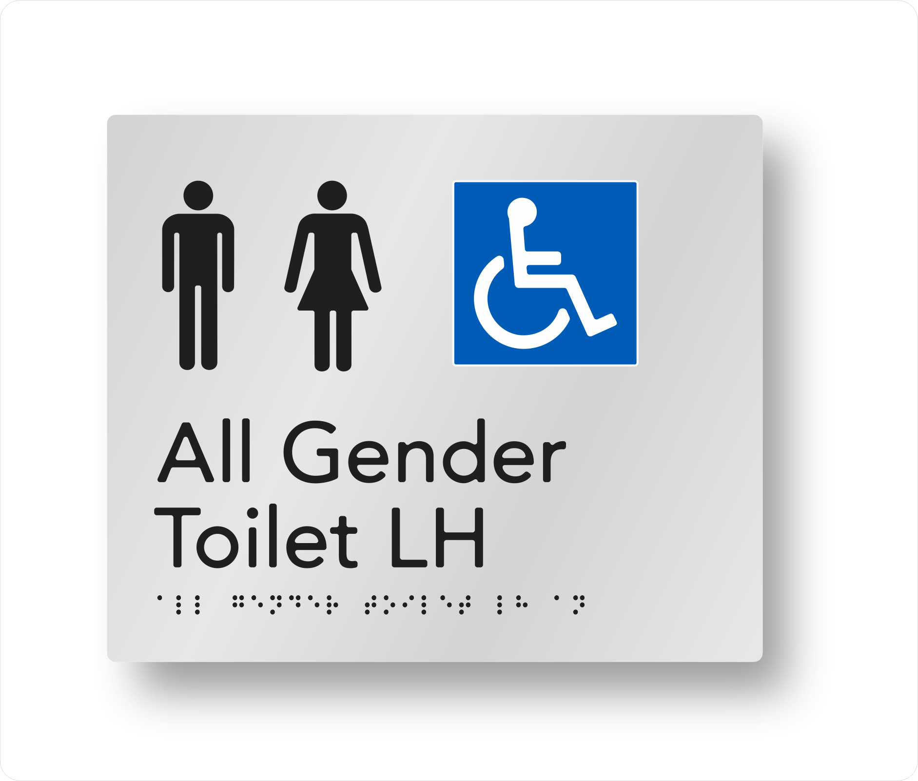ALL GENDER TOILET LH or RH