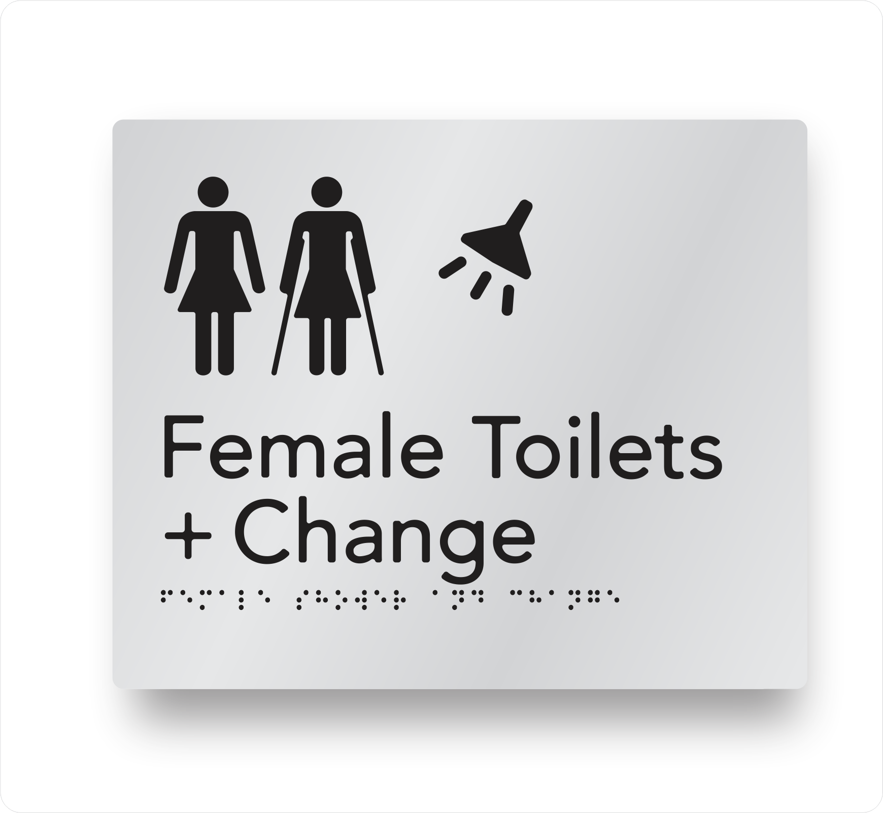 FEMALE & FEMALE AMBULANT TOILETS & CHANGE