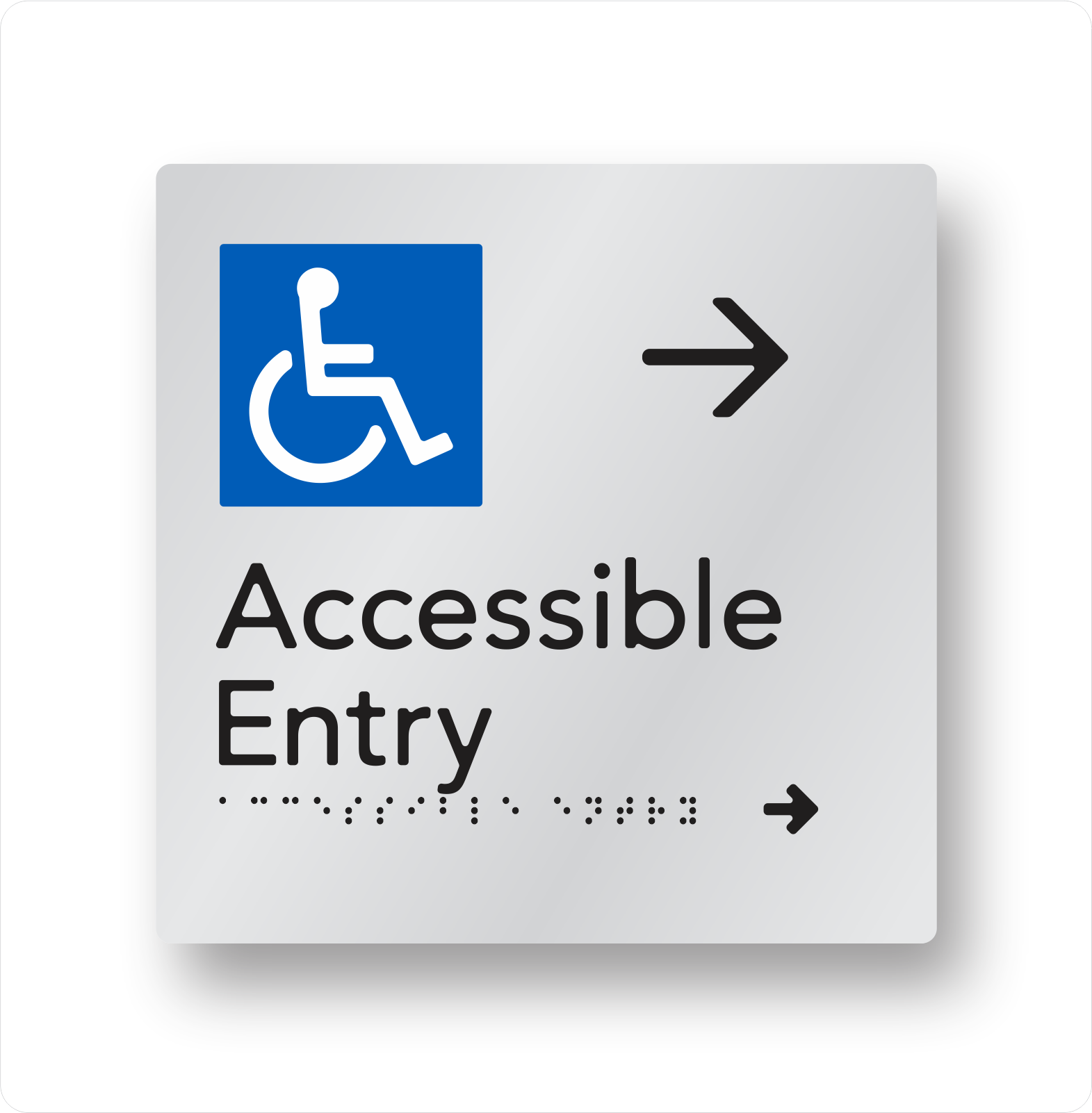ACCESSIBLE ENTRY RH
