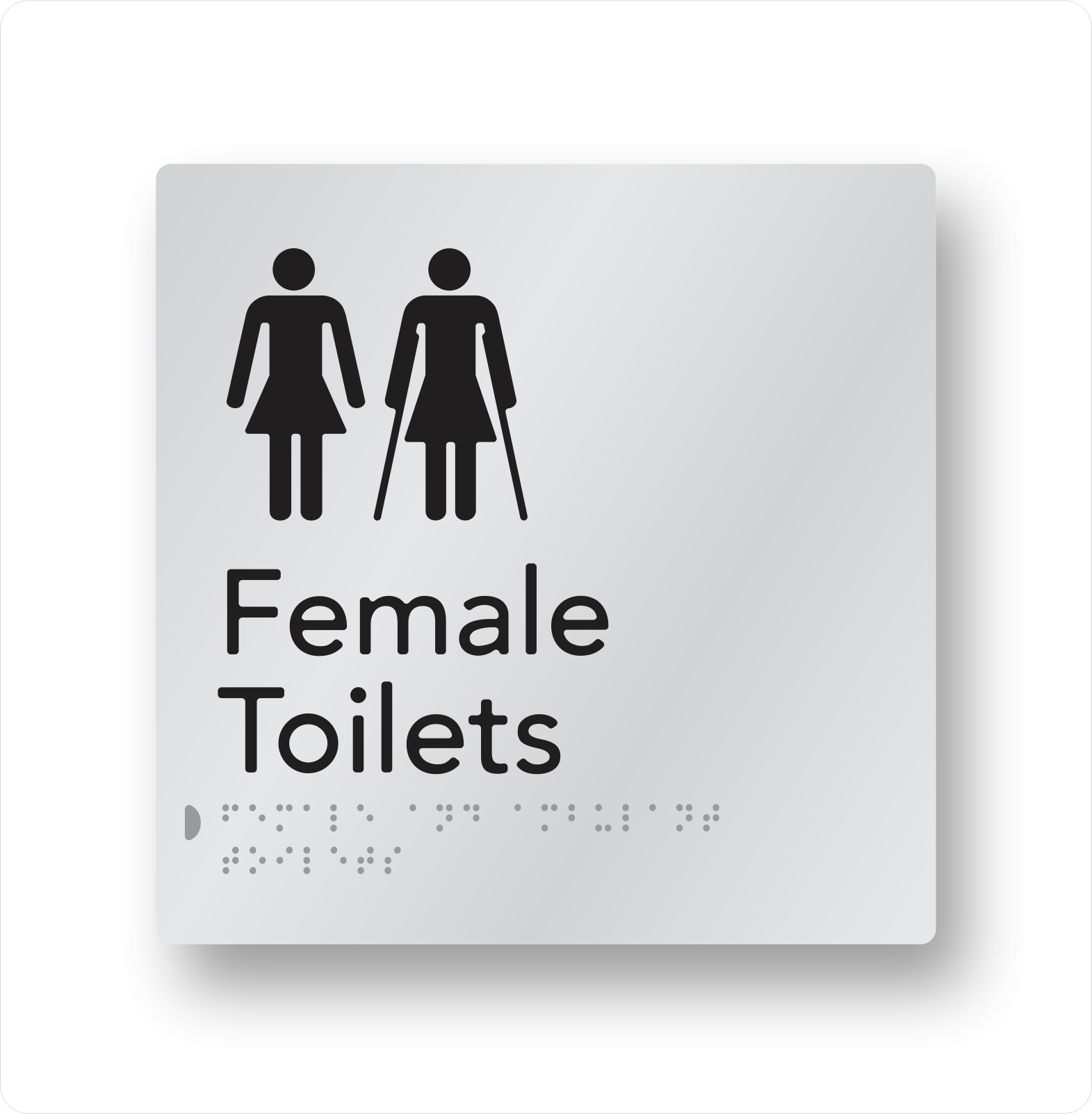 FEMALE & FEMALE AMBULANT TOILETS