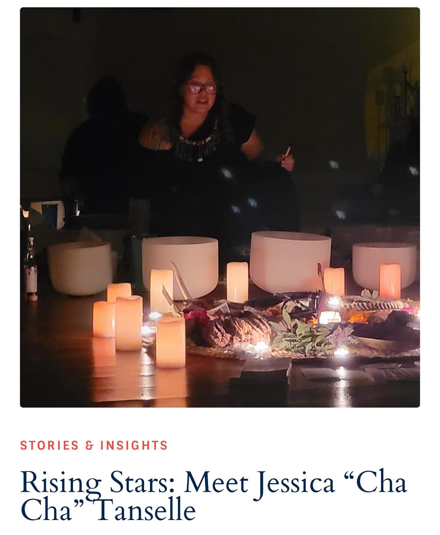 I had an interview with Canvas Rebel recently! 

In this article, I share more about my journey, my work, and offer advice to those new on the spiritual path. 

Click the link in my bio to check it out!

#interview #risingstars #ceremony #healing #br