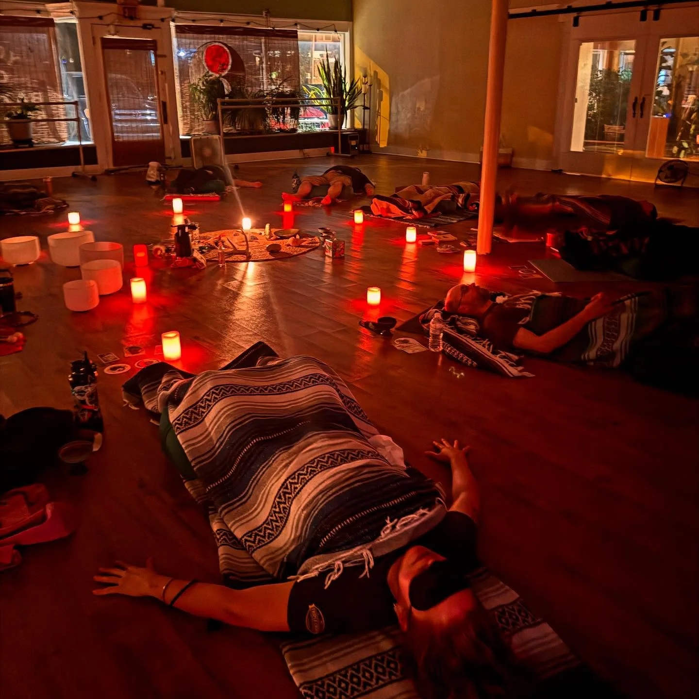 Join me tonight for a Community Cacao Ceremony at @yogaonbaxter &mdash; 7 PM 🌕✨

This is a sacred space to come together in community, set intentions for the month ahead, release old or stagnant energy, and receive deep energetic healing. You&rsquo;