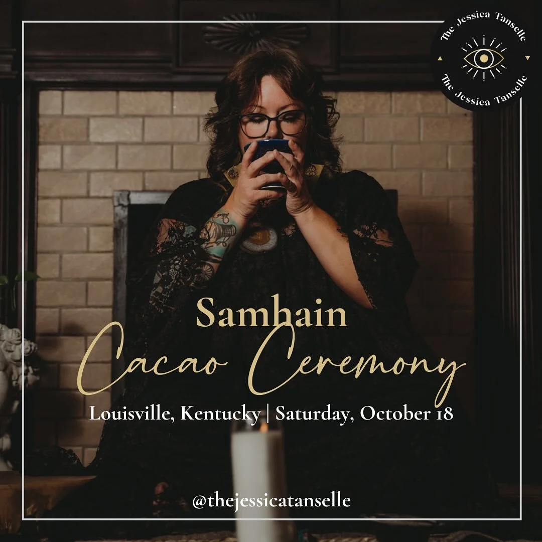 ✨ Join me tomorrow night, Saturday, October 18, at @yogaonbaxter for a Samhain Cacao Ceremony 🌑🍫

This sacred gathering is a chance to:
🌬 Honor your spirit
🌿 Step away from the noise of the world
🕯 Heal in community during this powerful liminal 