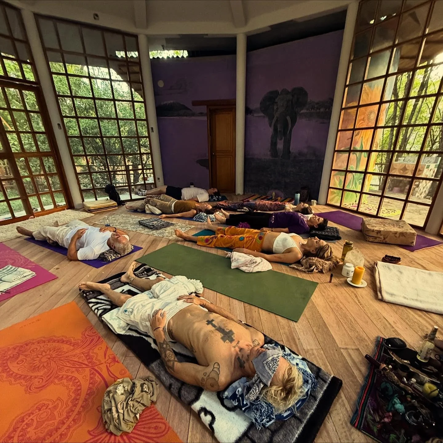 What an honor it was to lead a Breathwork class during this week long retreat in Peru. 

Holding space for this integration space, meditation, and recalibration after our spiritual journey together was one of the highlights of this week for me. 

and