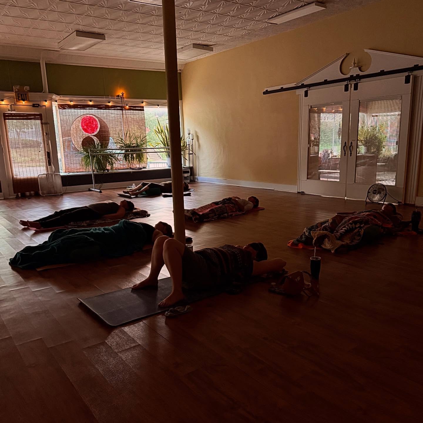 Join me for Conscious Breathwork!
Wednesdays at 7:30 pm
at @yogaonbaxter 

Enjoy an active meditation through Breathwork. Focusing on the breath helps us bring our attention out of the mind and into the spirit.  This somatic practice is support energ