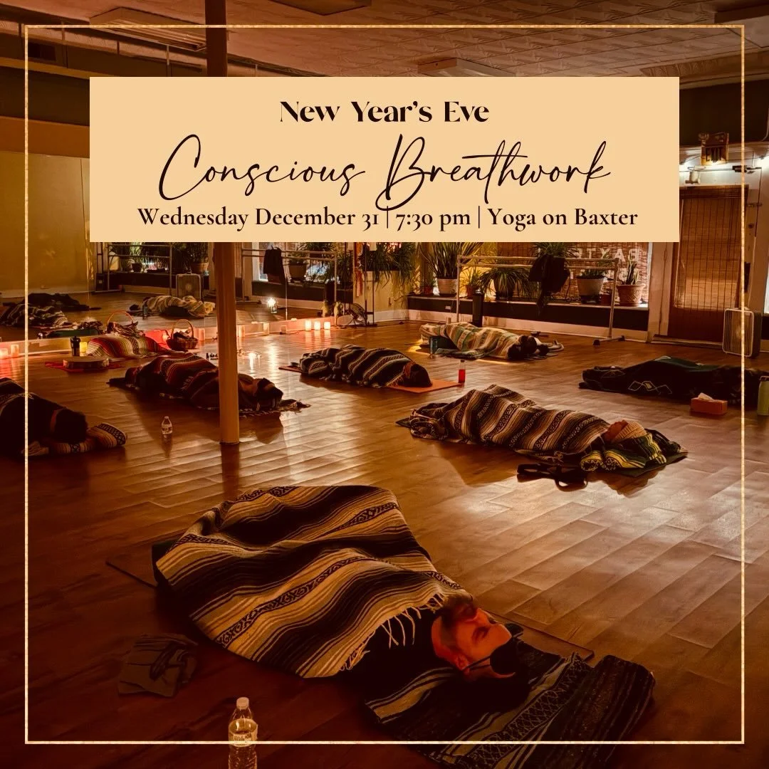 We started 2025 with Breathwork and now we are closing the year with Breathwork. 

Join me an evening of Conscious Breathwork and deep meditation supported by energy healing, music, and sound. 

Reset your energy, regulate your nervous system, and al