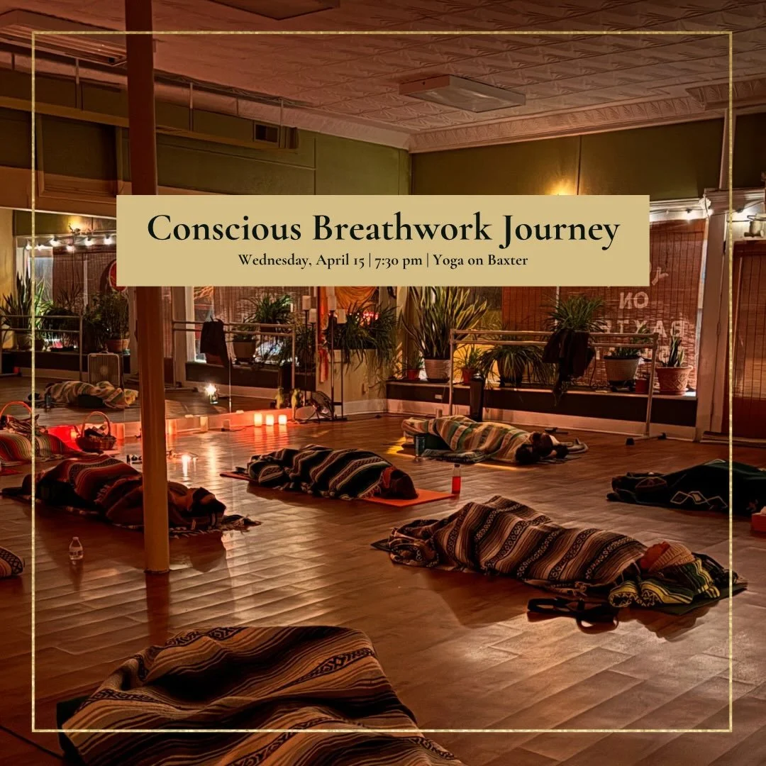 Join me for a Conscious Breathwork journey to regulate the nervous system, detox the body, and experience deep meditation through a holotropic shamanic breath practice. 

Conscious breathwork is a connected breathing practice that becomes both a soma