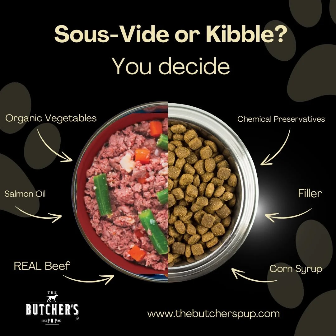 Unlike heavily processed kibble, our sous-vide method preserves the goodness of whole ingredients while ensuring safety and consistency in every bite.

Because your dog isn&rsquo;t average&hellip; their food shouldn&rsquo;t be either.

Make the switc