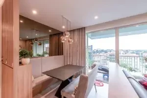 Oasis Condo Living Rooms