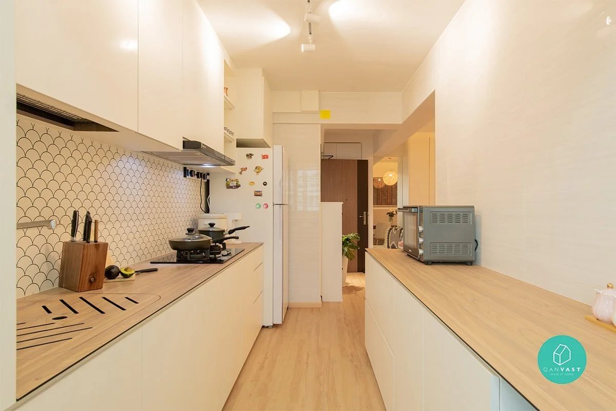 Classy 4-Room HDB Home Kitchen Designs In Singapore | Ac vision