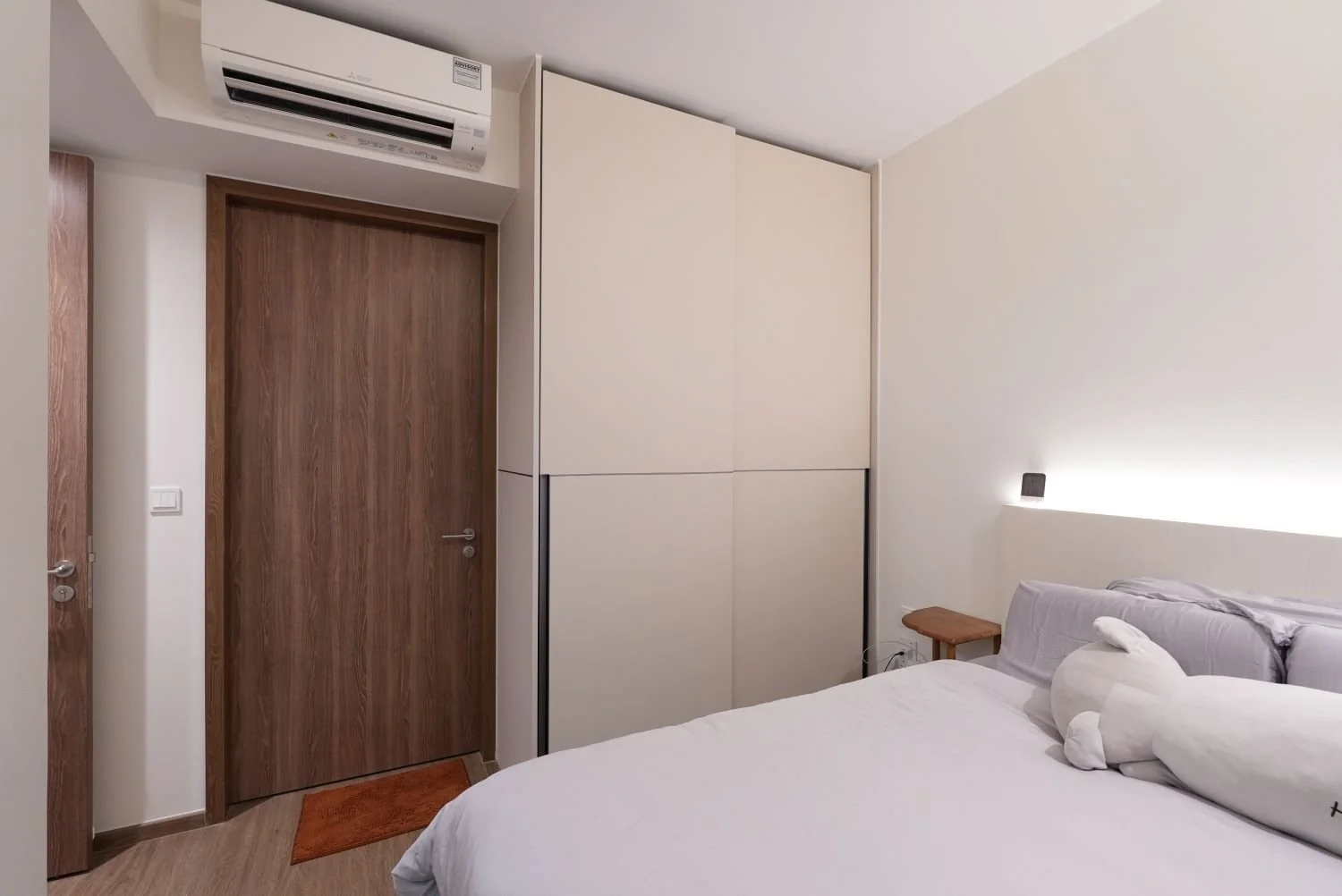 Yishun Close New Condo 3 Bedder master bedroom with custom storage