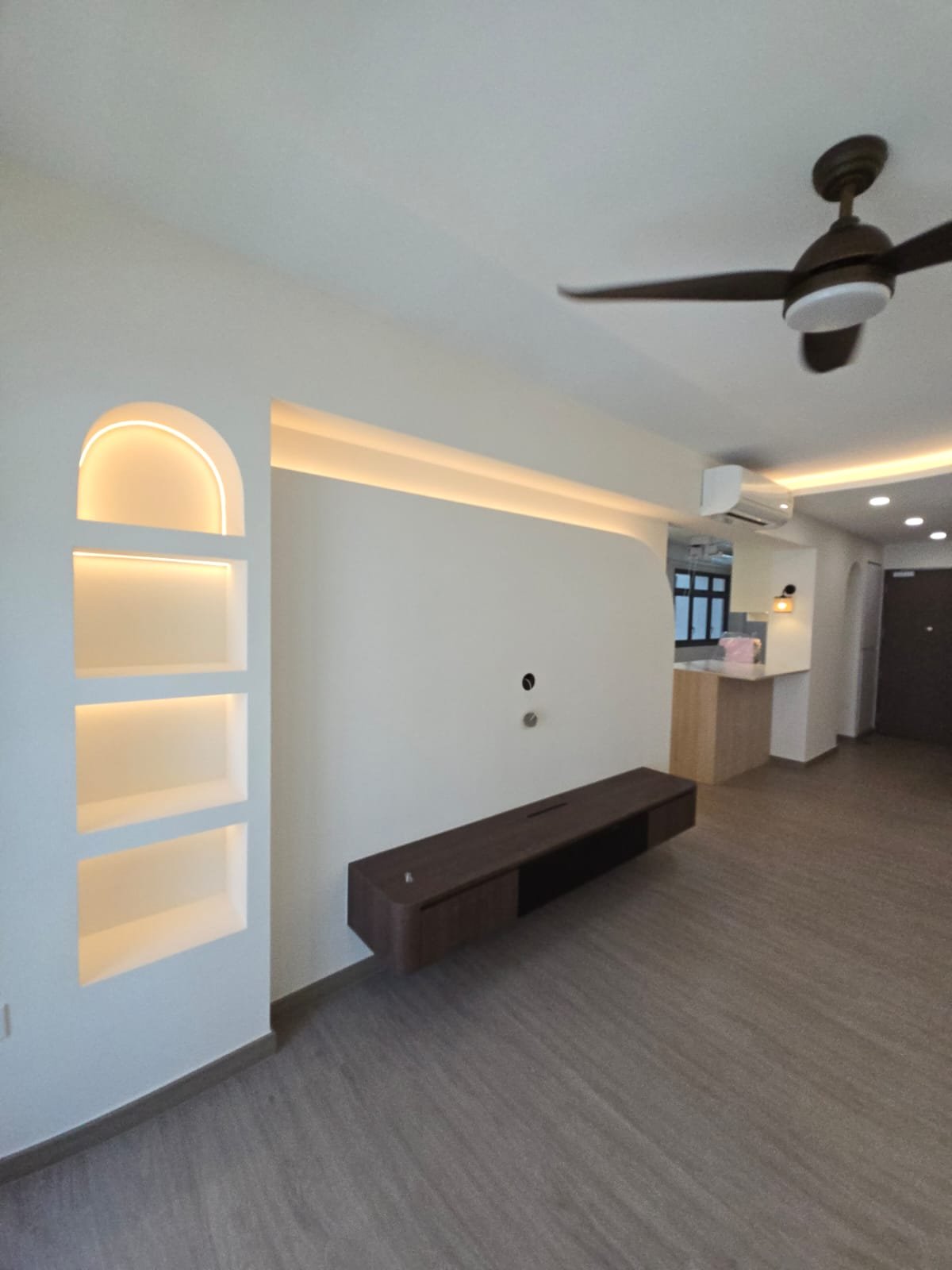 Blk 306C HDB BTO 4 room Tengah Drive Hallway_7
