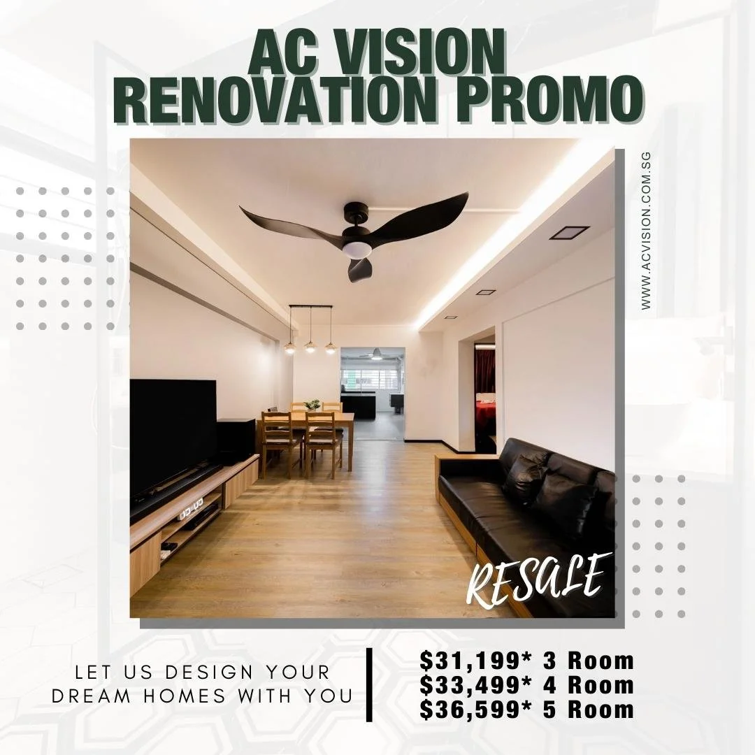 HDB Resale Renovation Package In Singapore — Ac vision