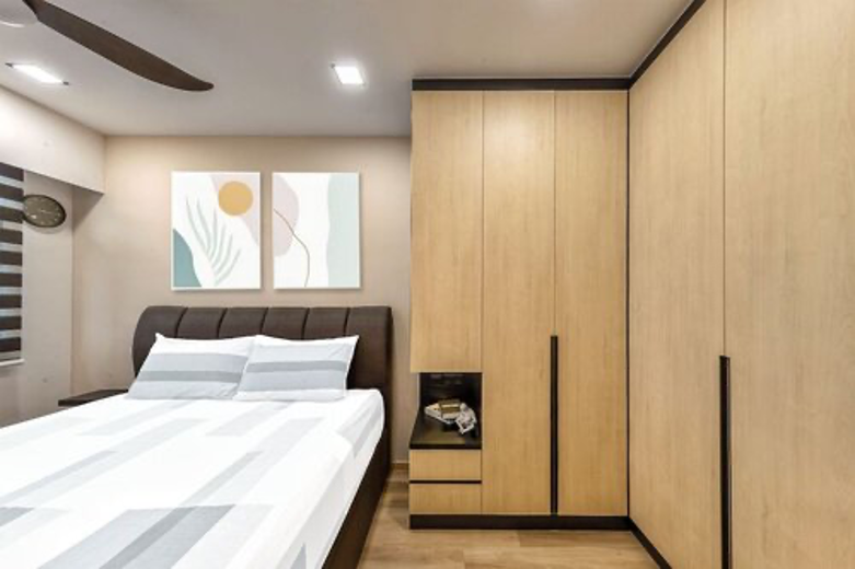 Minimalist bedroom interior design