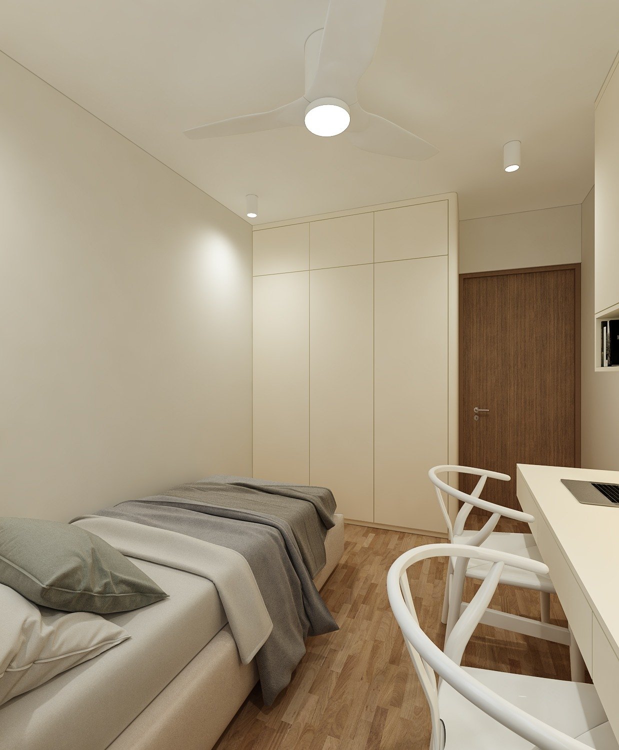 Blk 306C Tengah Drive, BTO 4 room Bedroom_7