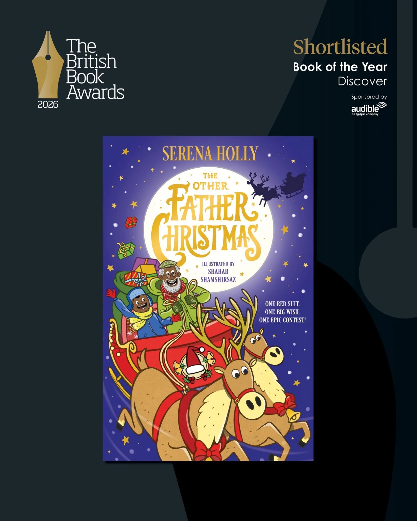 The Other Father Christmas has been shortlisted for the British Book Awards!