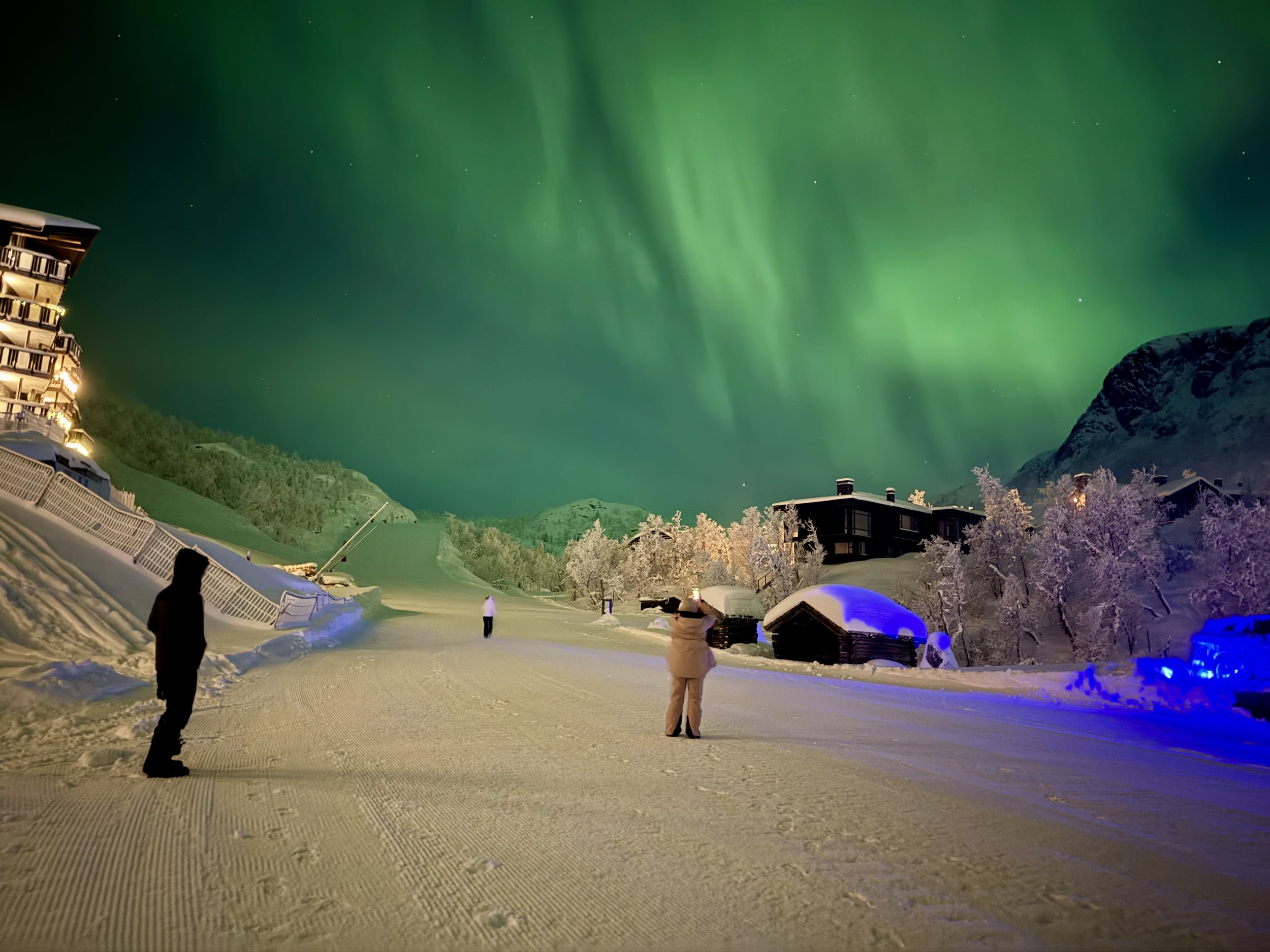 noorderlicht in noorwegen